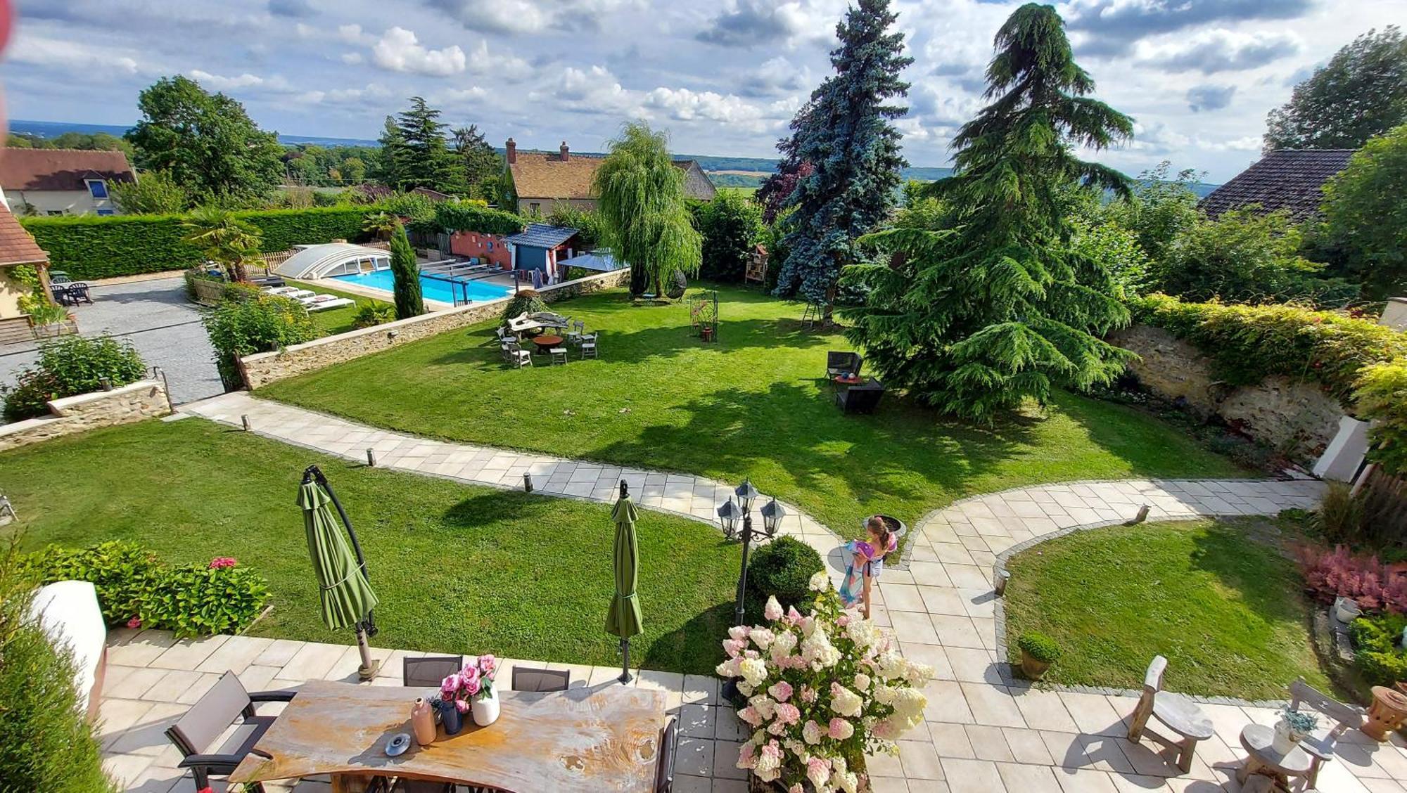 Bed and Breakfast La Bergerie-En-Vexin Jambville Esterno foto